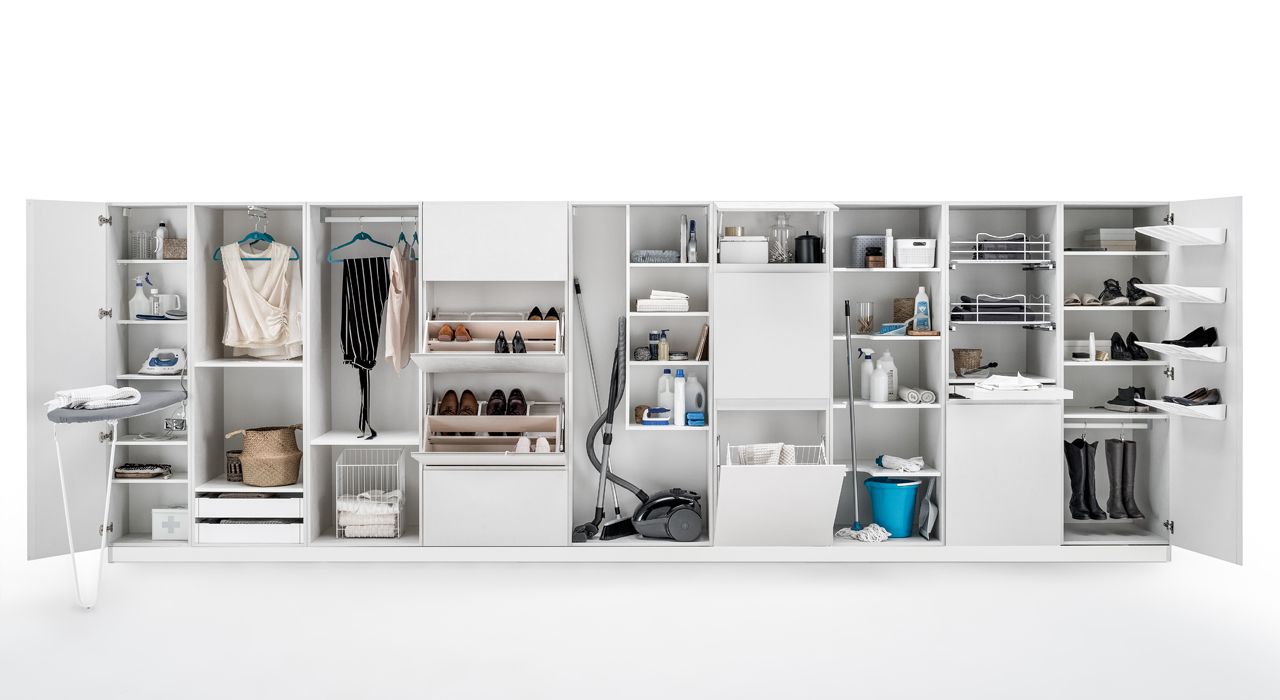 Luxury Laundry room or utility room storage furniture on the Costa del Sol