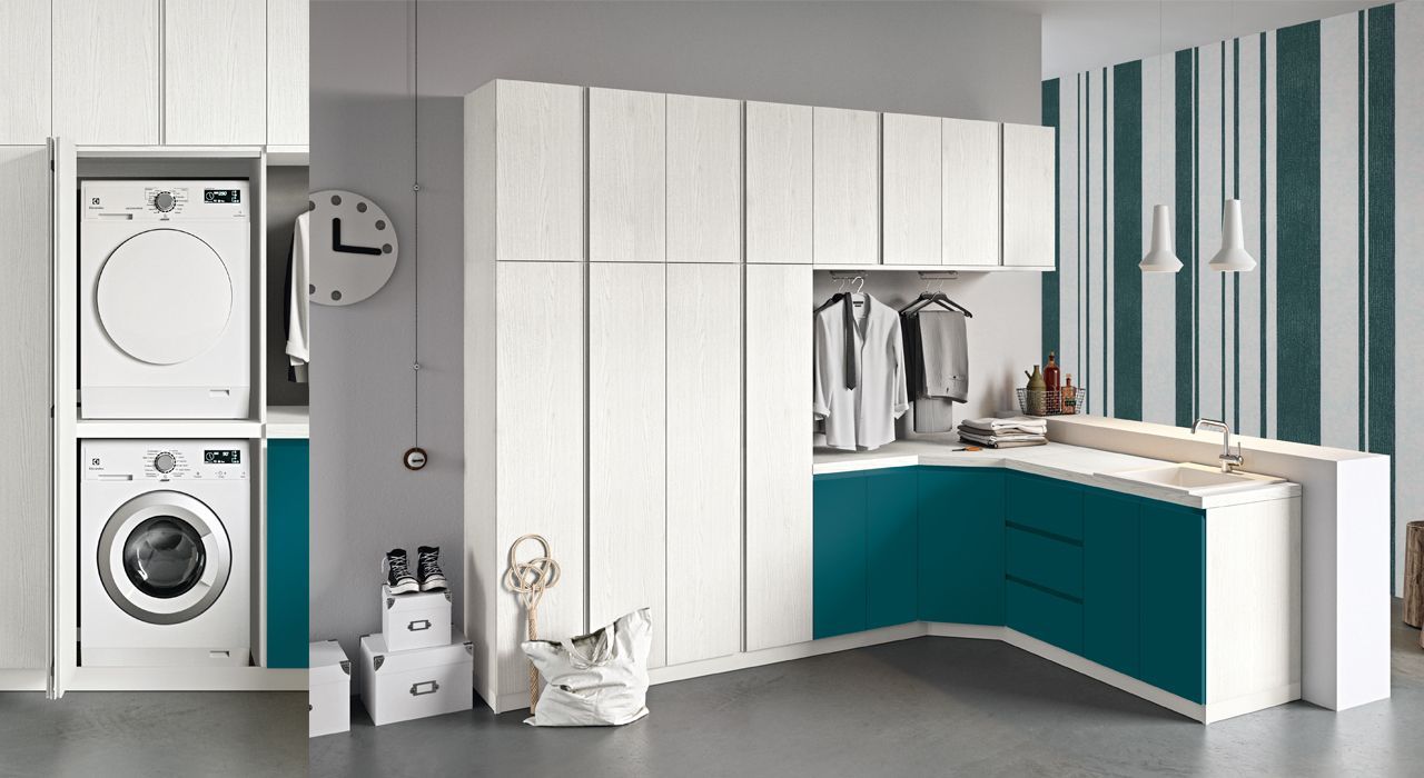 Luxury Laundry room or utility room storage furniture on the Costa del Sol