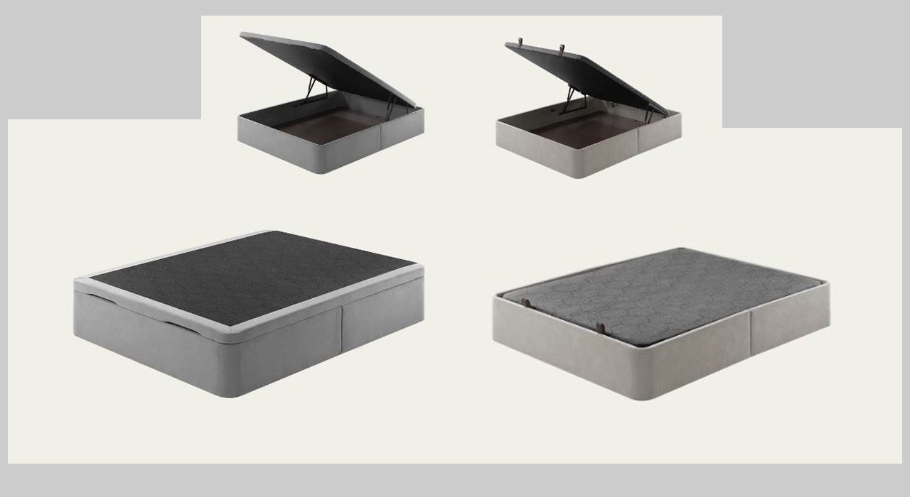 ECUS storage bed bases for bed in a bedroom in a home in the Costa Del Sol.