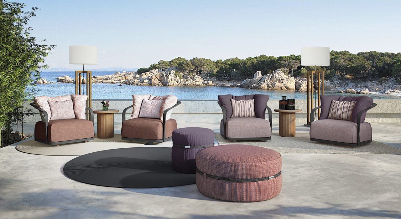 Atmosphera luxury designer terrace seating