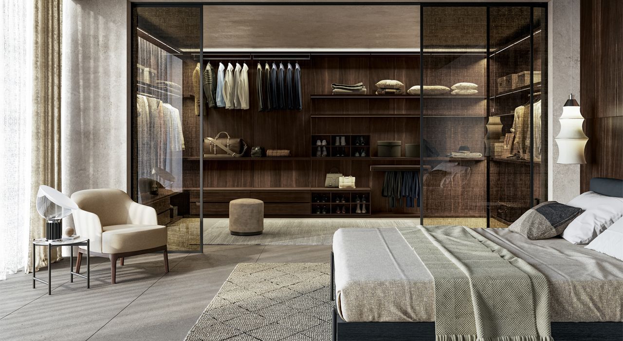 Dall Agnese bedroom furniture in wood or lacquer in Marbella or Estepona