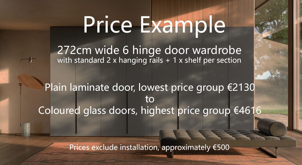 Luxury high end wardrobes system furniture available on the Costa del Sol Spain