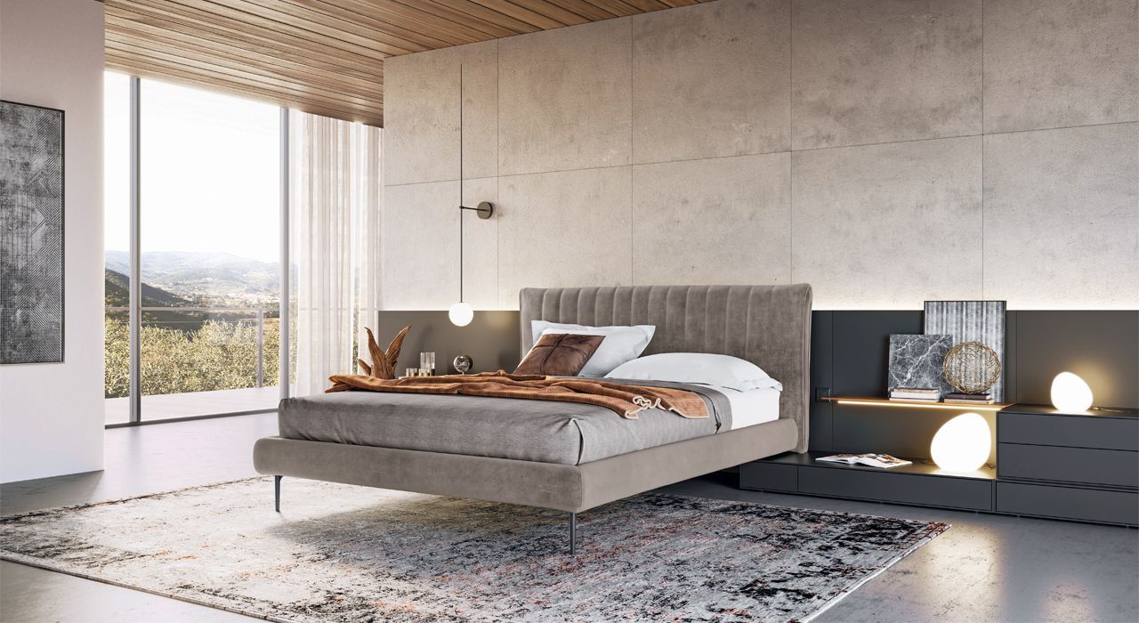 Dall Agnese Dama Bedroom Collection of beds bedside units and chests of drawers