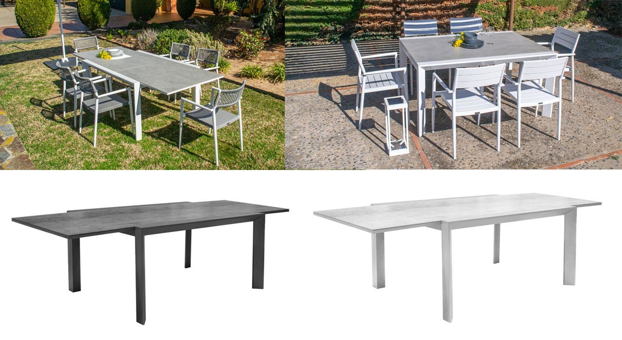 outdoor dining furniture for terrace or garden in Marbella or Estepona.