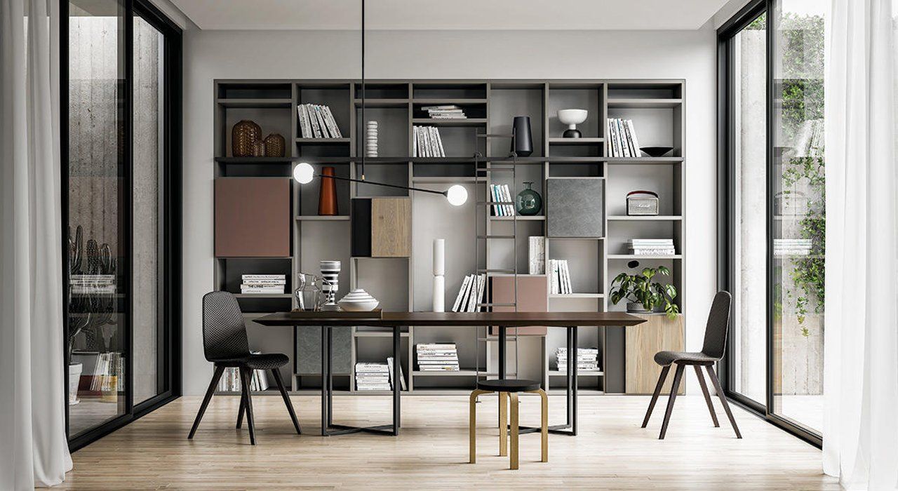 Dall Agnese Speed-Up Shelving Storage Collection for lounge or dining room
