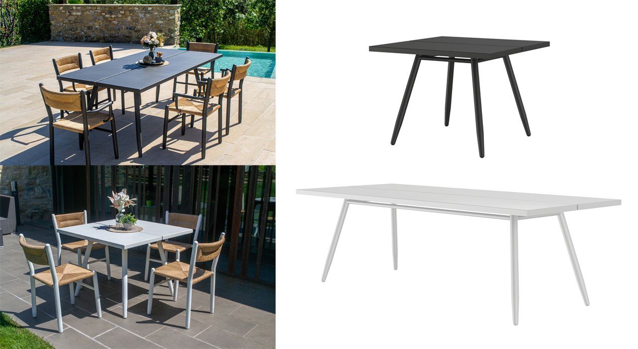 Outdoor dining furniture for terrace or garden in Marbella or estepona