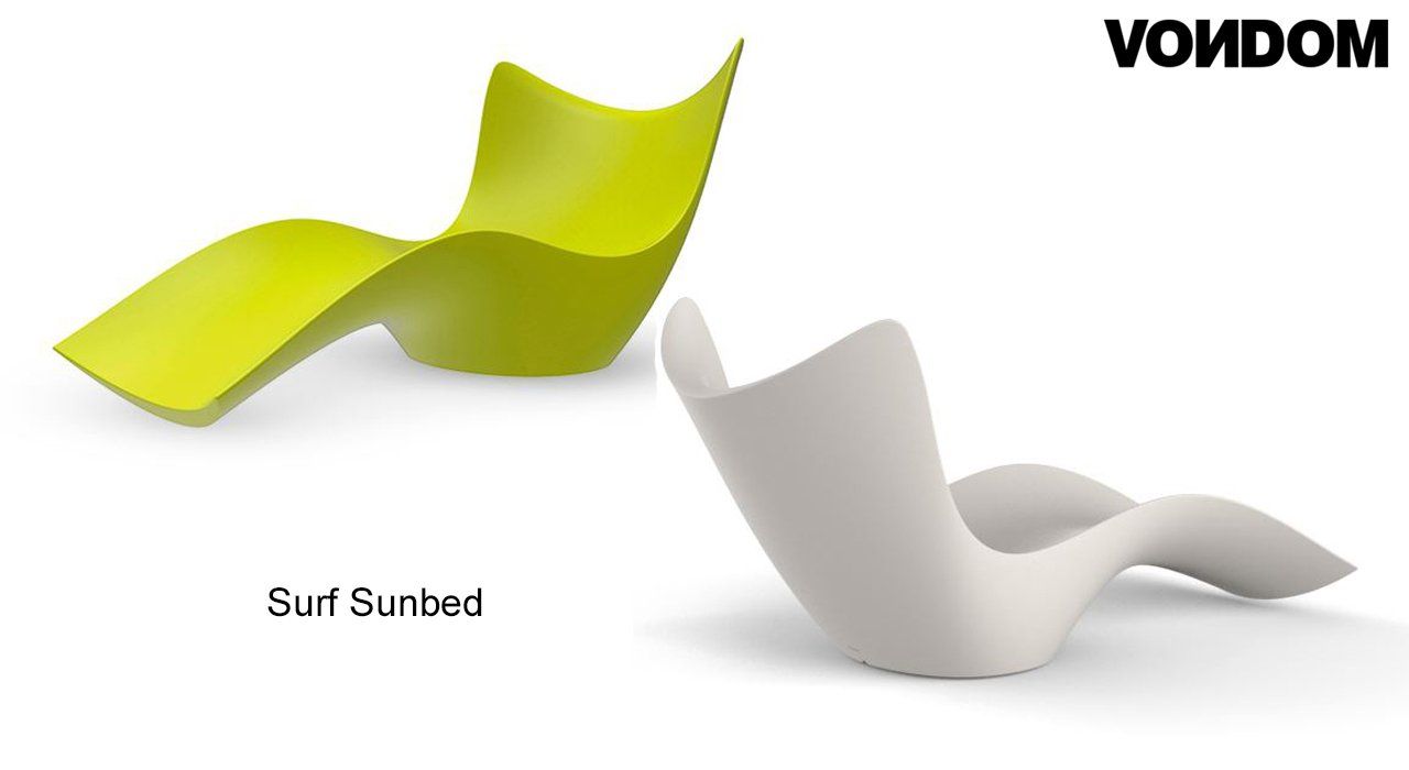 Vondom Surf Sunbed