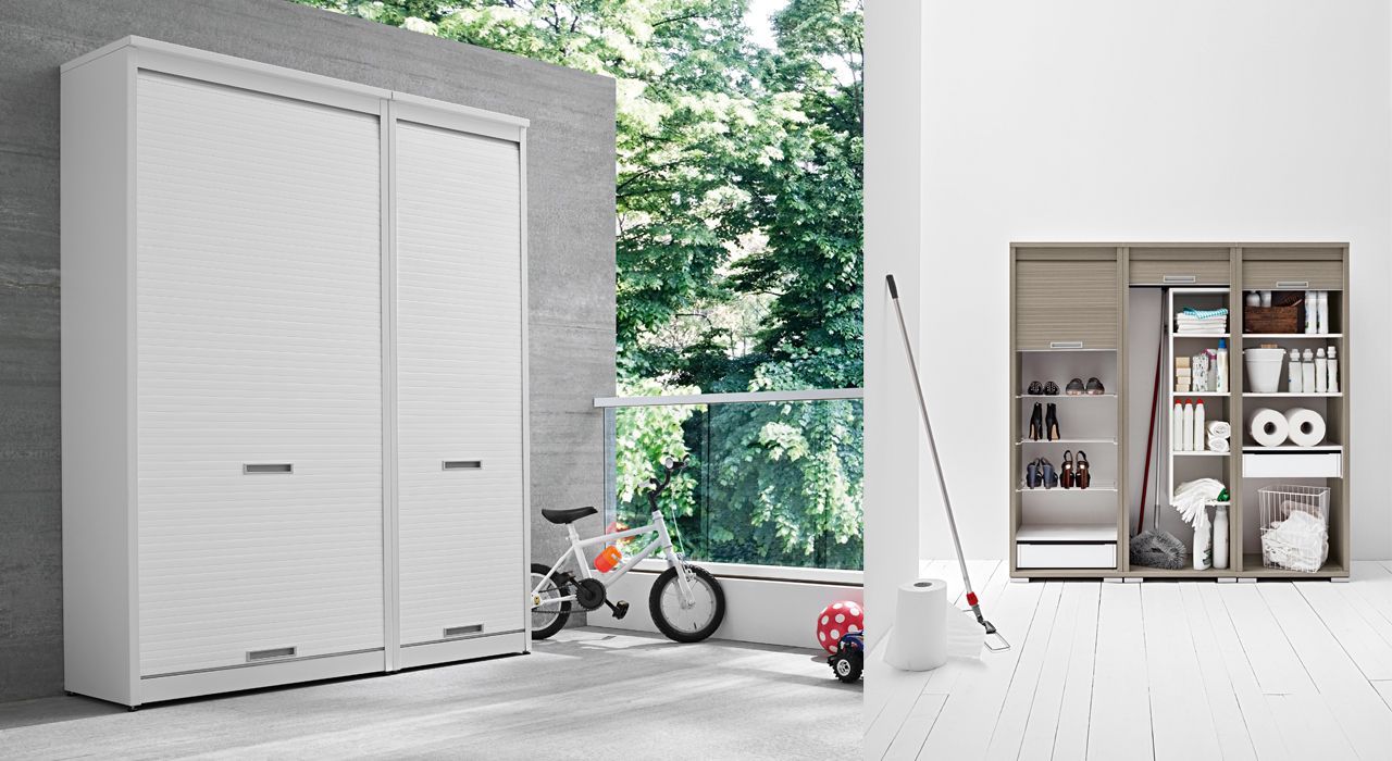 Luxury Laundry storage furniture for utility rooms in Marbella and estepona