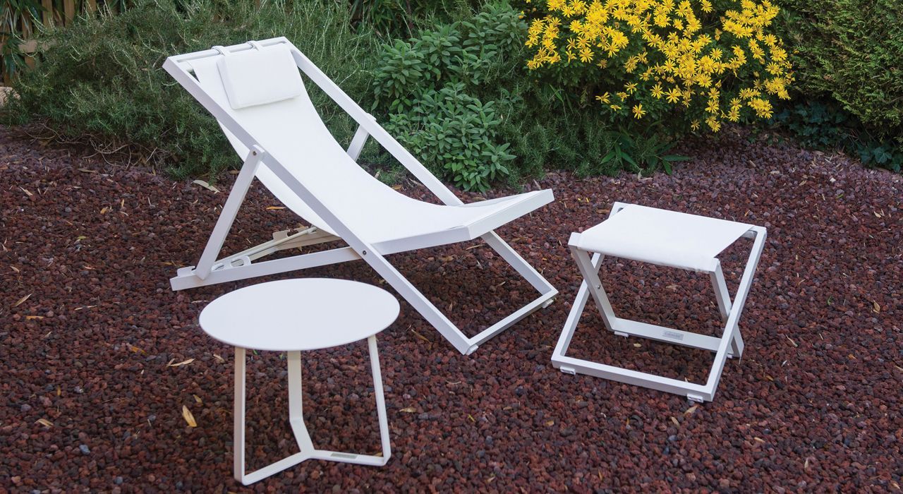 Outdoor terrace furniture in Marbella and Estepona Costa del Sol Spain.