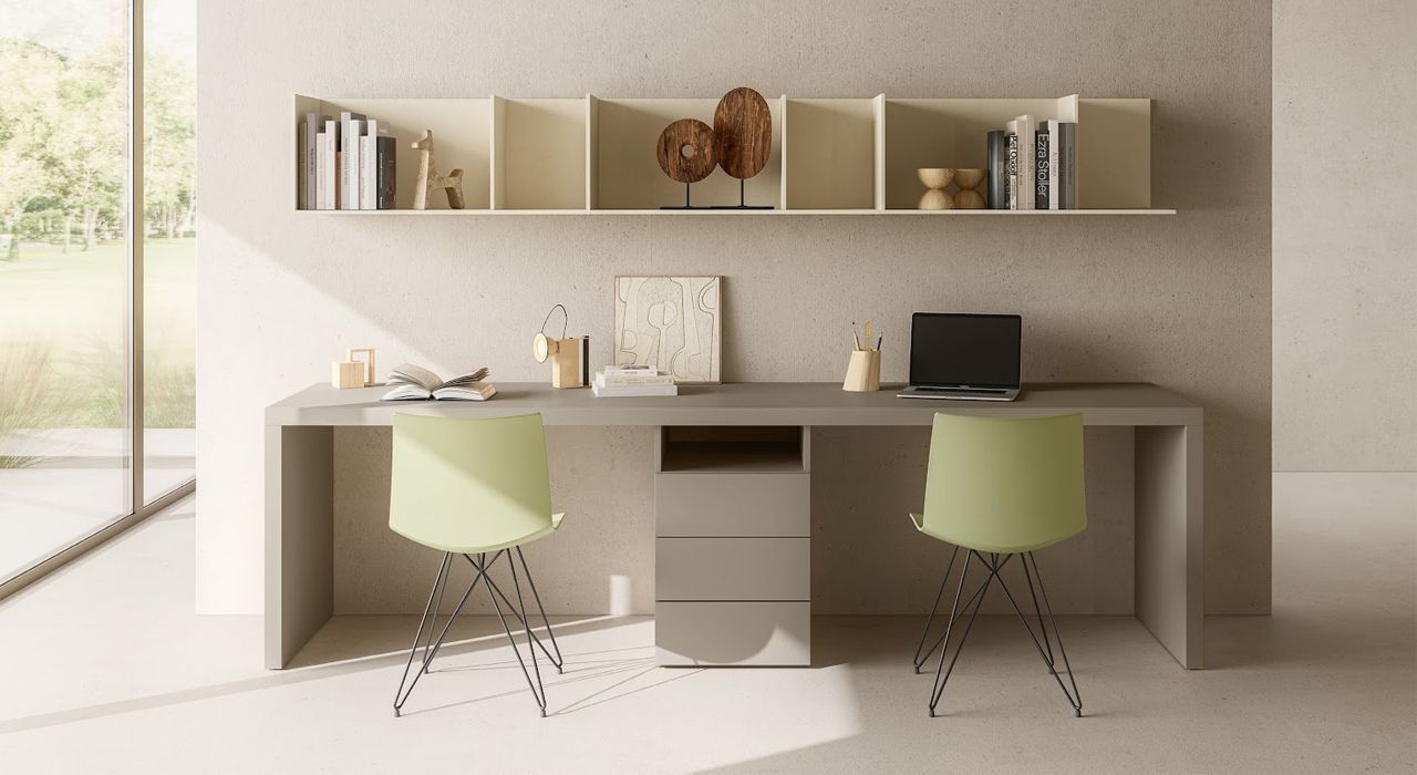 Zalf home office furniture made in Italy for luxury home office solutions