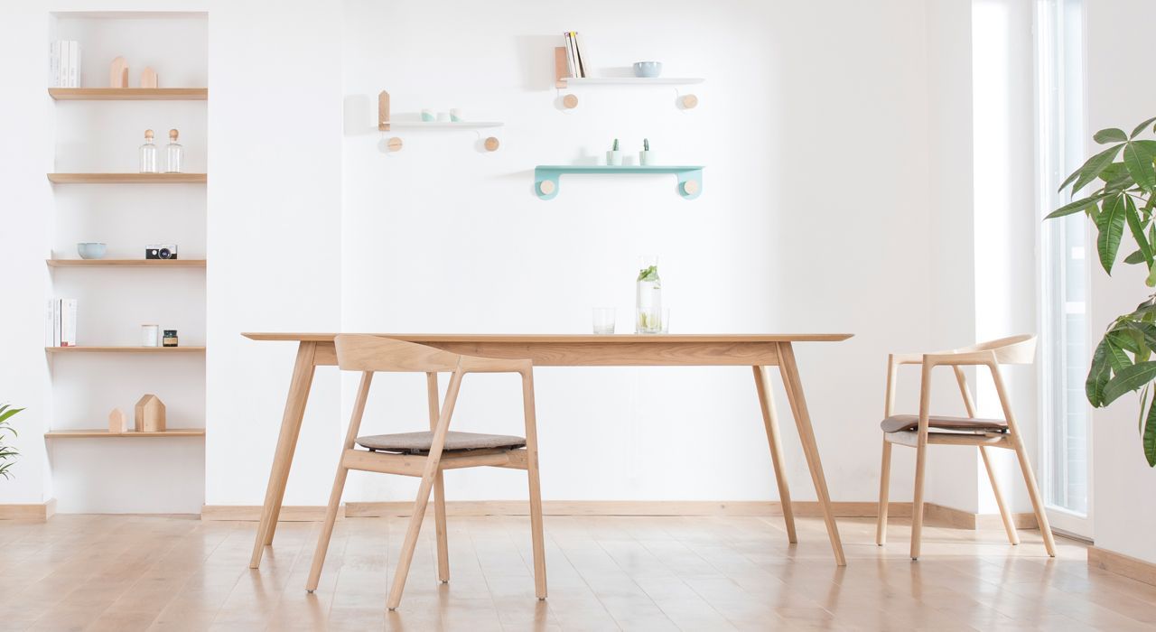 Large display of Solid wood Scandinavian furniture in Marbella and Estepona on the Costa Del Sol Spain