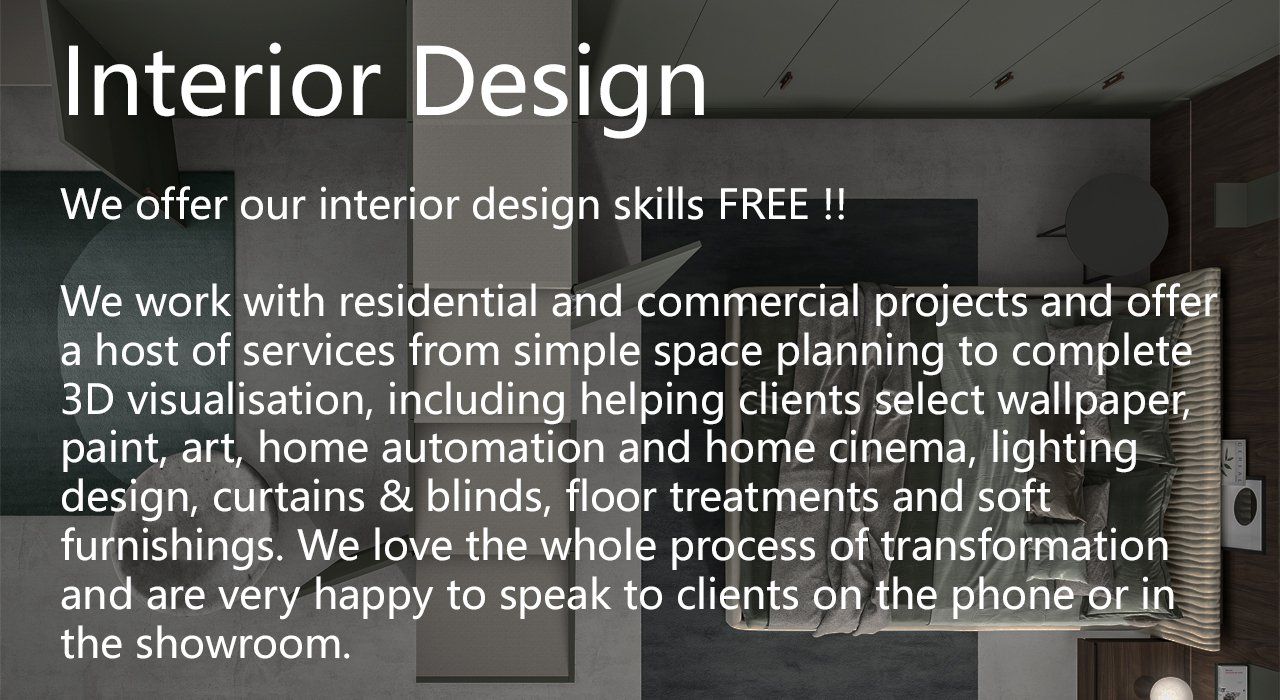 Interior design service available