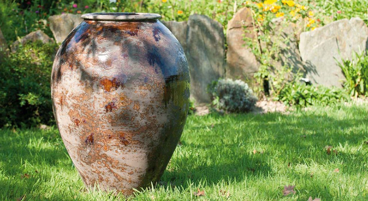 luxury garden and terrace vases or pots for sale in Marbella and Estepona, Spain