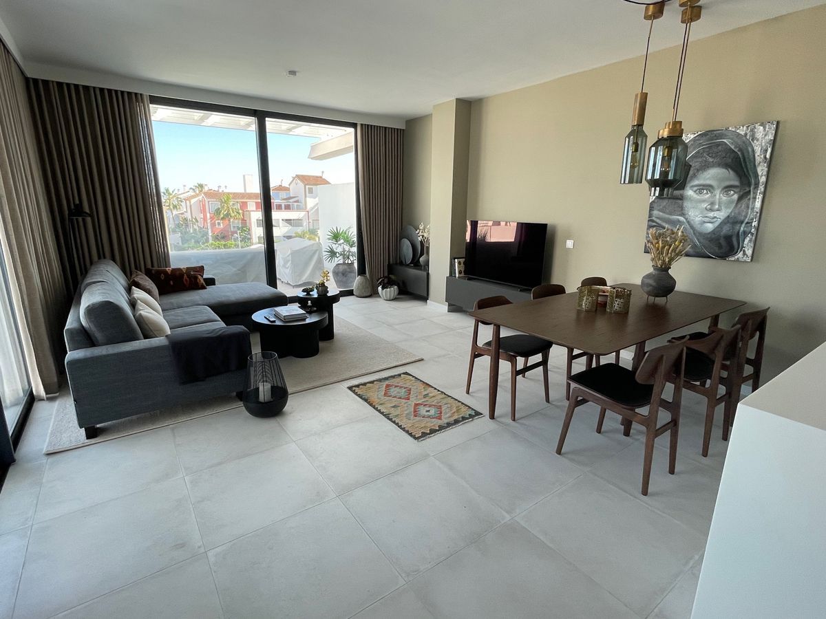 Luxury living room furniture project in Marbella by VIP Environment