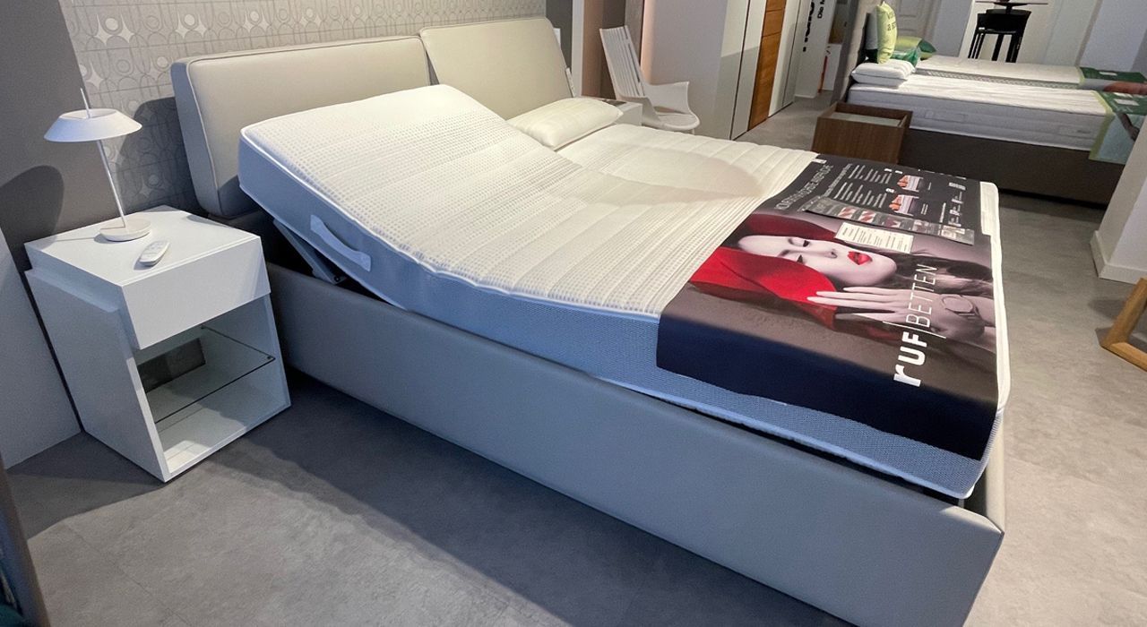 Bedroom furniture showroom display VIP Environment Costa del Sol