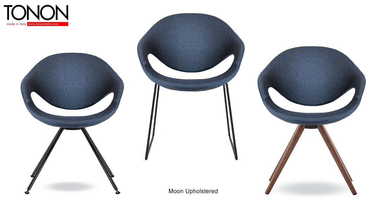 Tonon Moon Upholstered Dining Chairs