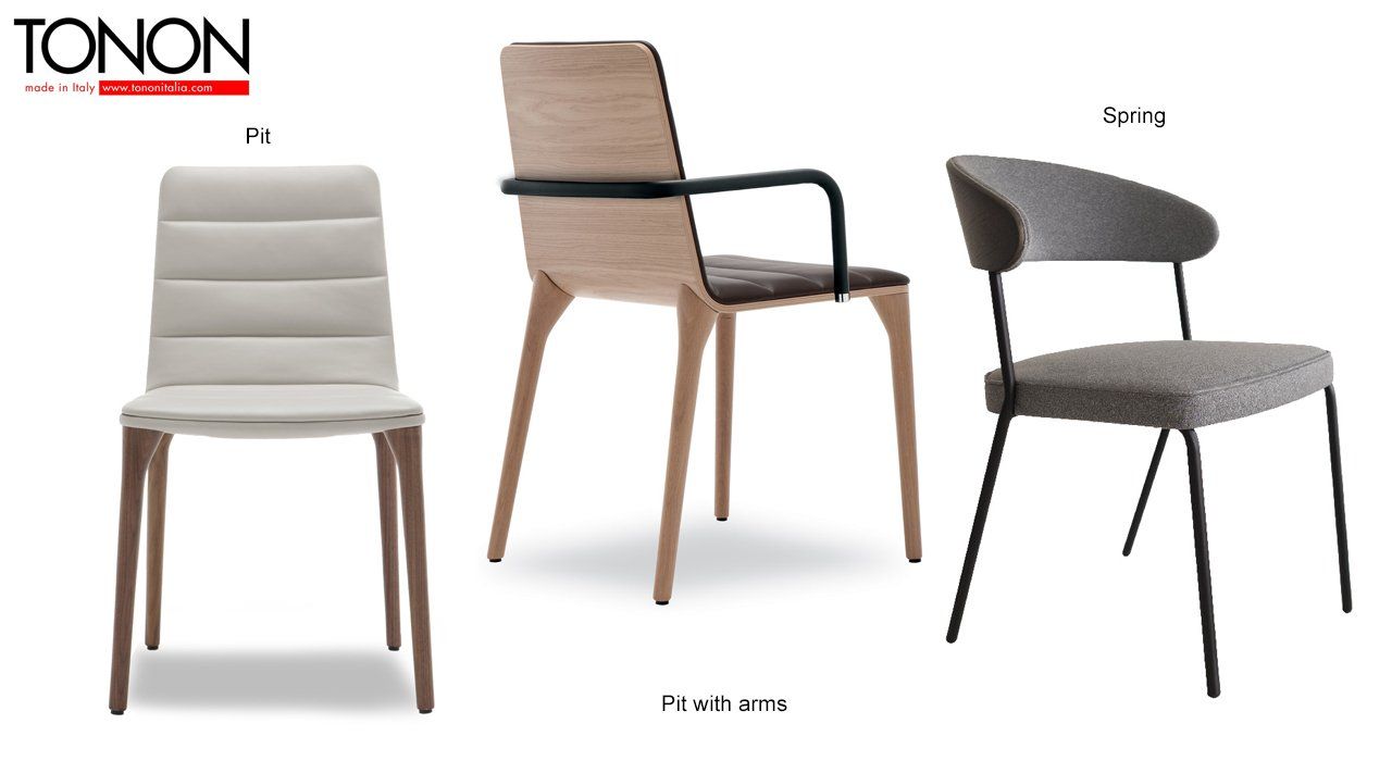 Tonon Pit and Spring Dining Chairs