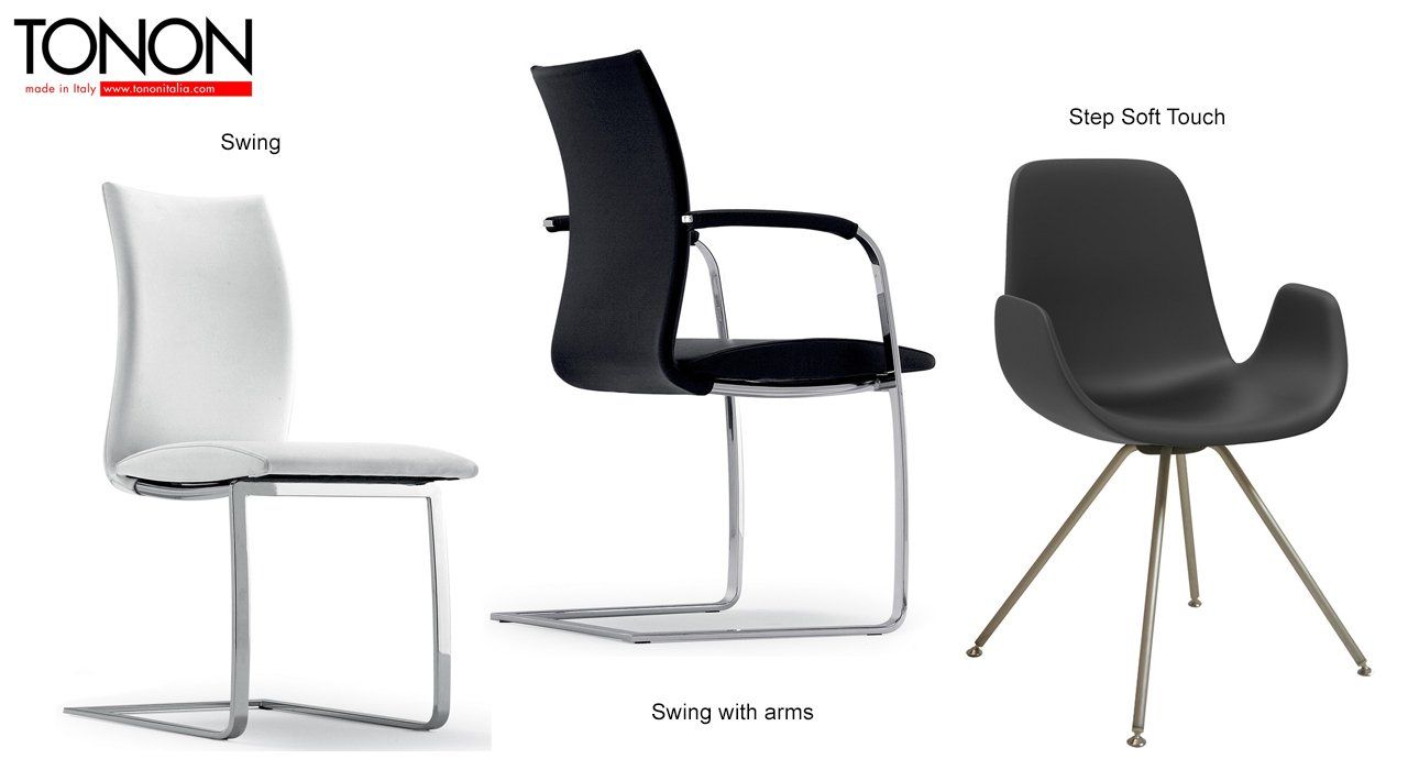 Tonon Swing and Step Soft Touch Dining Chairs