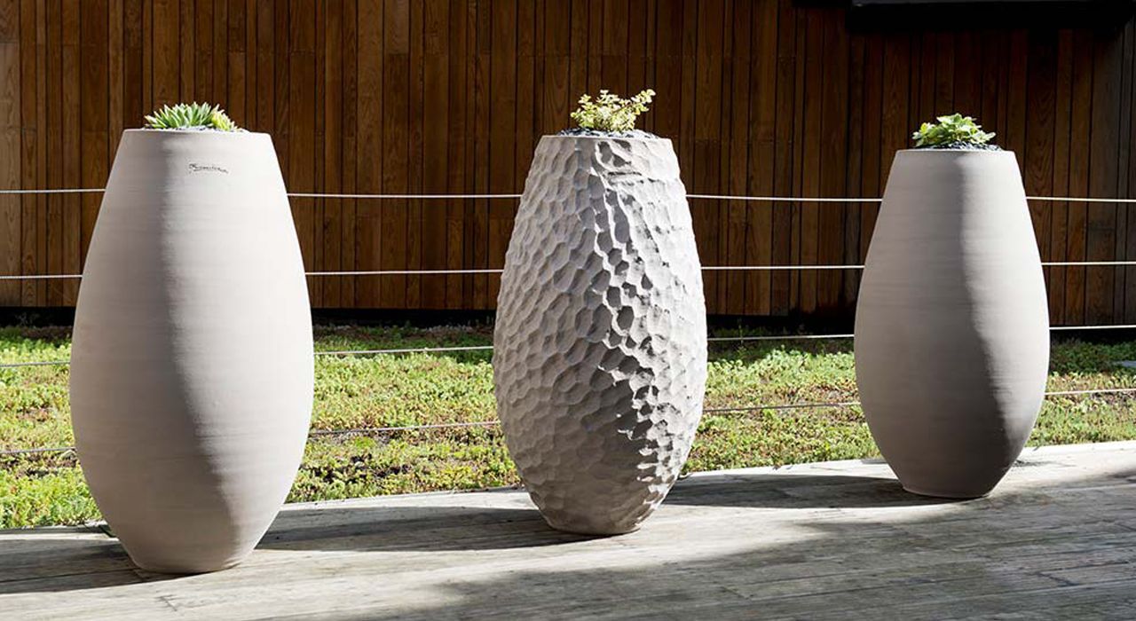 luxury garden and terrace vases or pots for sale in Marbella and Estepona, Spain