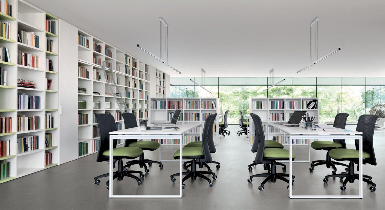 Zalf office furniture for home office or work place made in italy in many finish options