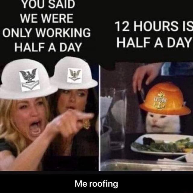 roofing meme