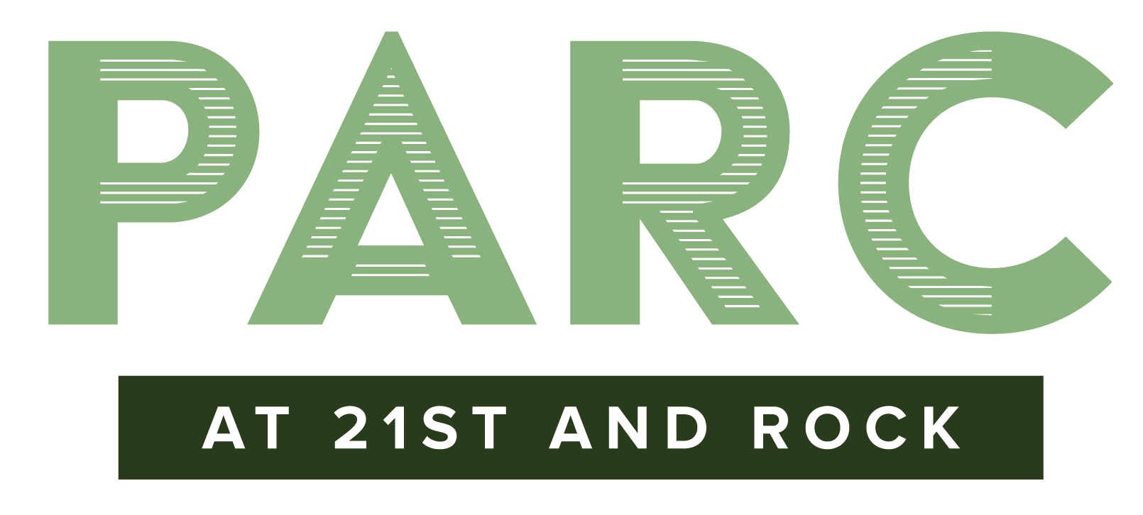 Park at 21st & Rock logo - header, go to homepage