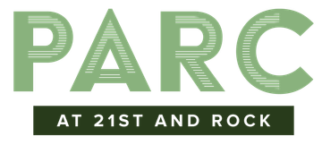 Park at 21st & Rock logo - header, go to homepage