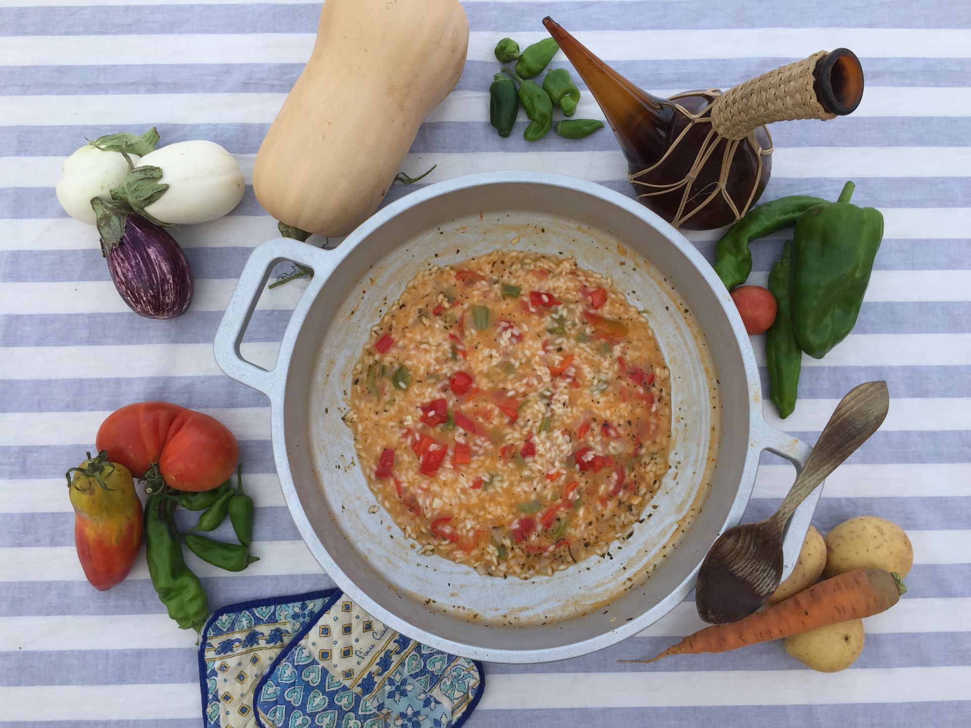 arros melos de verdures, arròs melós, cassola catalana, slow food, km0