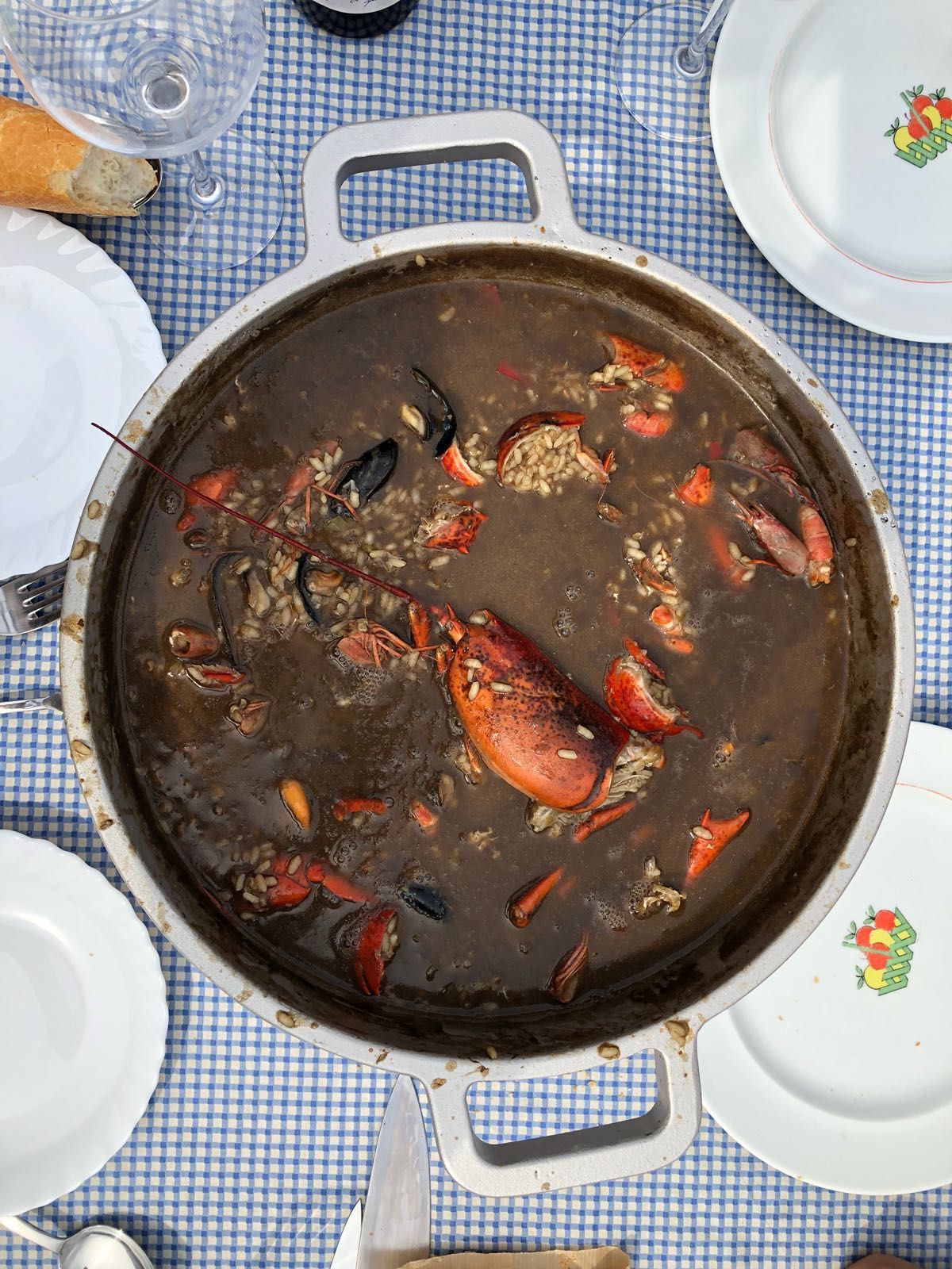 arros brut de llamàntol, arròs brut, cassola catalana, slow food, km0, llobregant