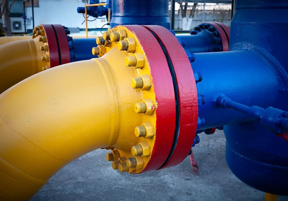 A Bunch Of Colourful Pipes Are Connected To Each Other — LJ's Technical Services In Burdell, QLD