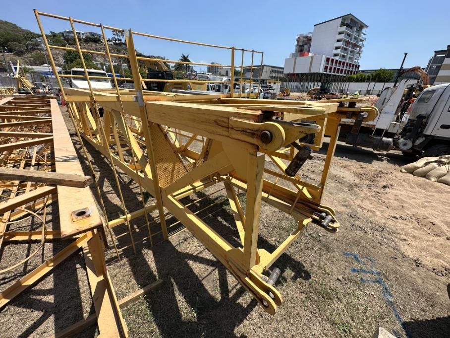 A Large Yellow Structure Is Sitting In The Dirt On A Construction Site β LJ's Technical Services In Burdell, QLD