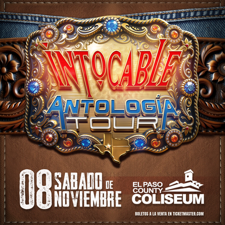 Concert poster: Intocable's 