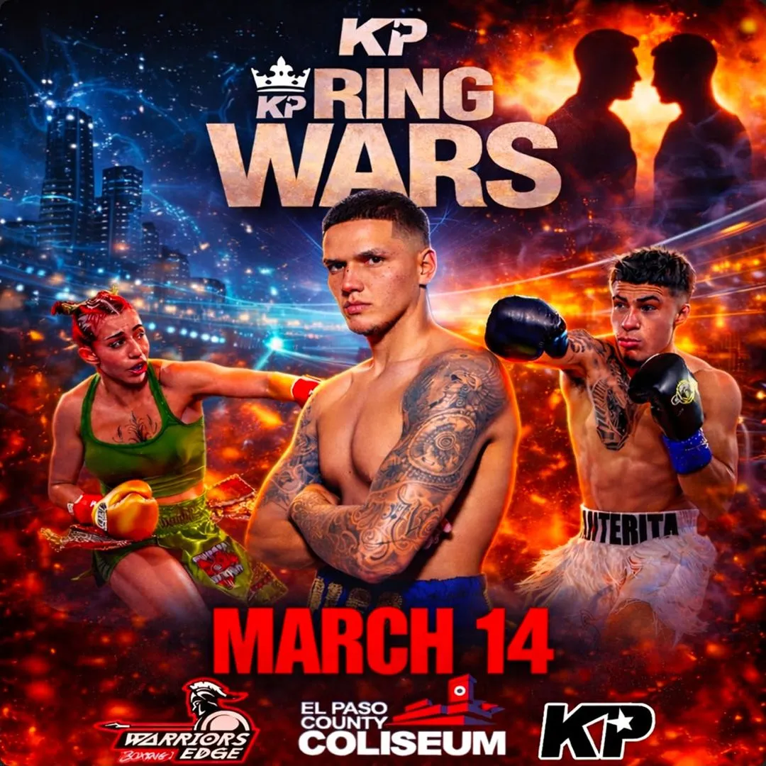 Pandora & Flans concert poster. Six women pose, dates listed for El Paso County Coliseum, TX, February 8, 2026.