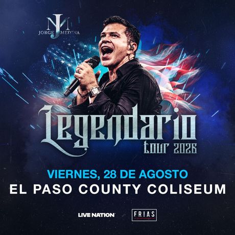 Pandora & Flans concert poster. Six women pose, dates listed for El Paso County Coliseum, TX, February 8, 2026.
