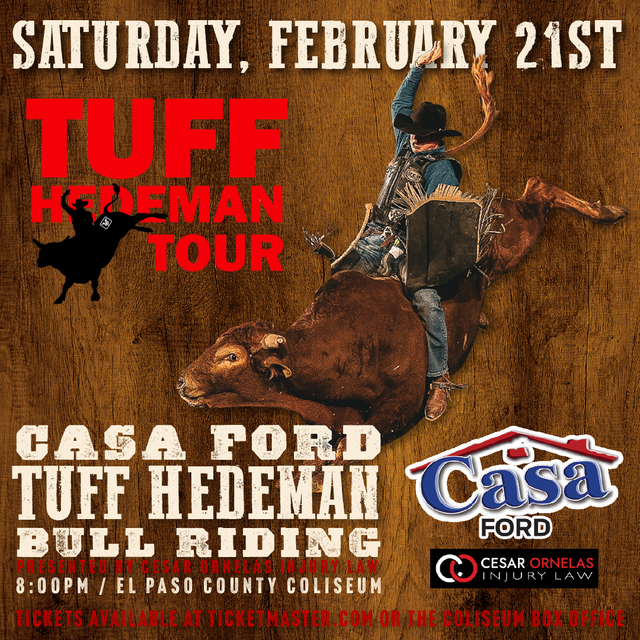 Pandora & Flans concert poster. Six women pose, dates listed for El Paso County Coliseum, TX, February 8, 2026.