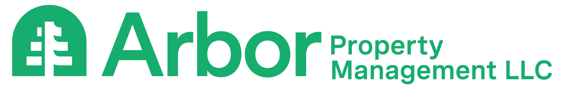 Arbor Property Management Logo in Header - linked to home page