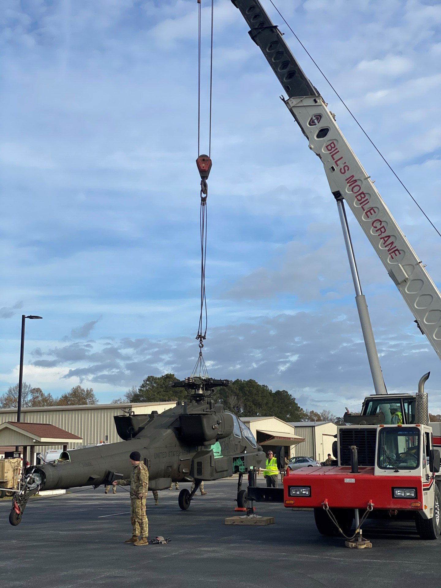 Construction Cradle — Fayetteville, NC — Bill's Mobile Crane Service