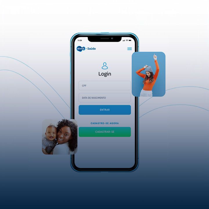 Imagem de destaque para acesso ao case da EMS Saúde.