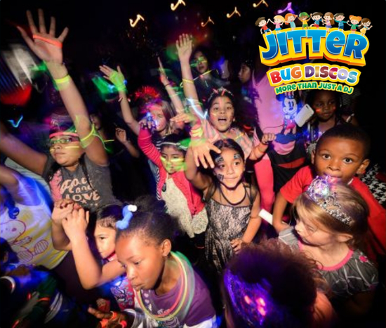 A group of children are dancing at a jitter bug disco Melbourne