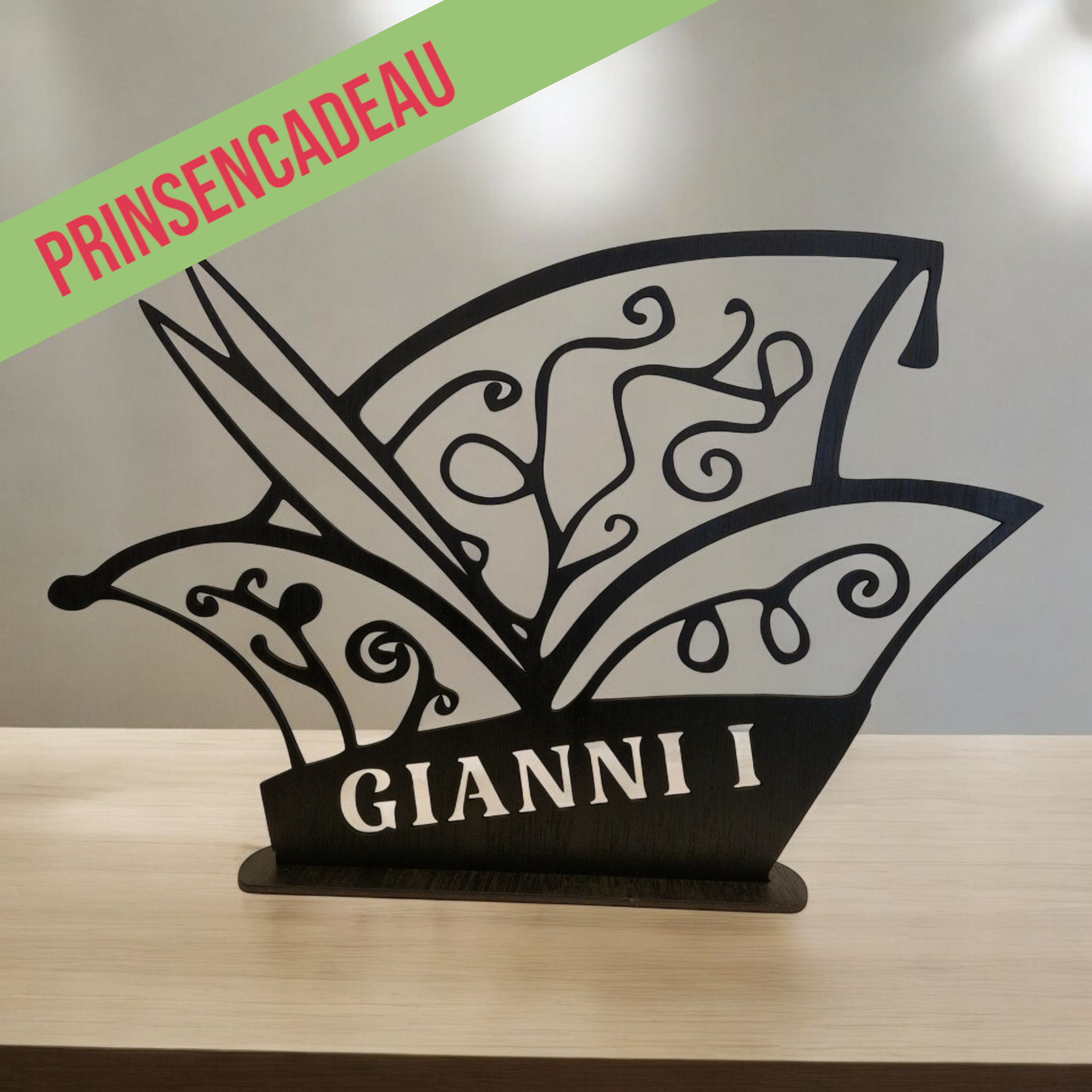 Prinsensteek met naam