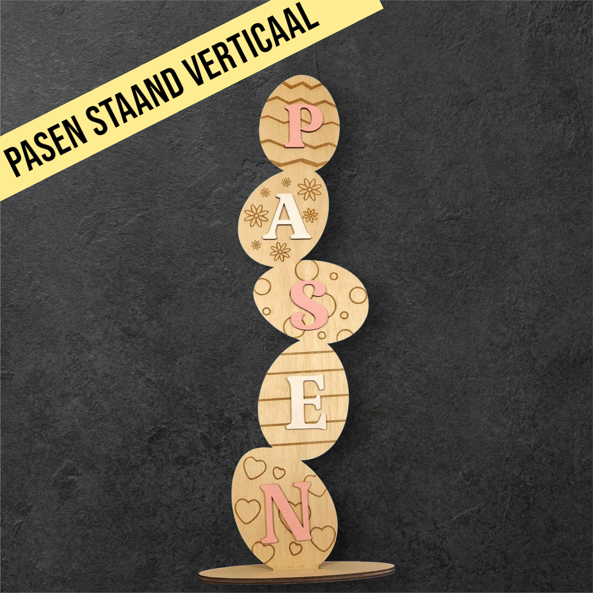 Pasen staand verticaal