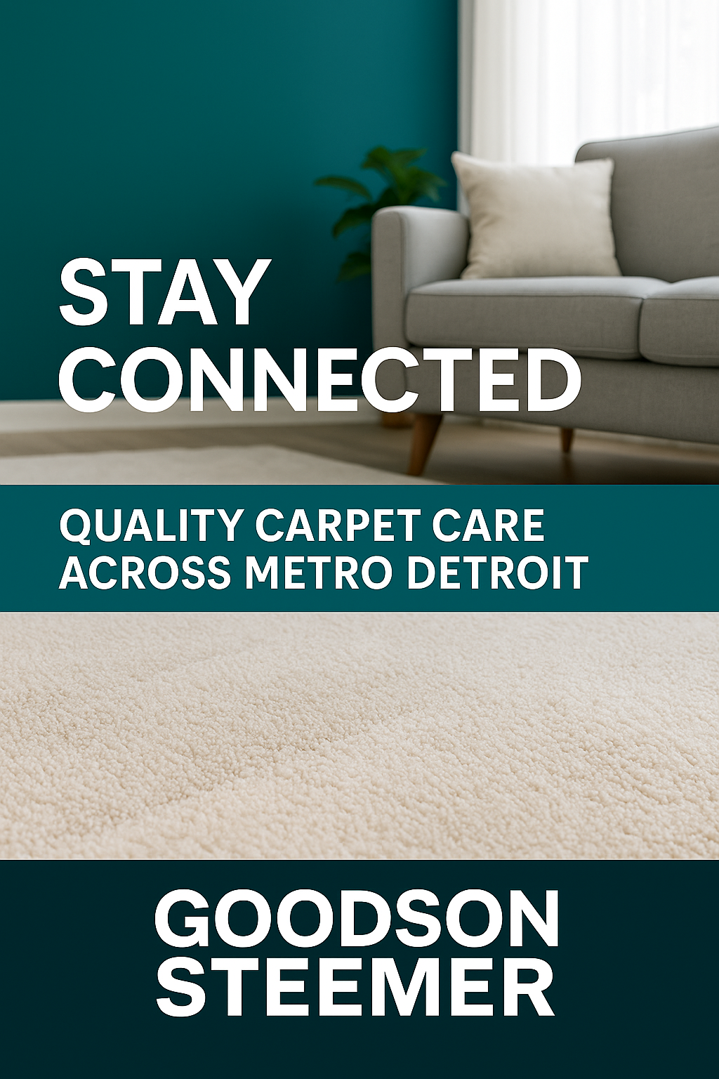 Goodson Steemer carpet cleaning professionals serving Metro Detroit homes