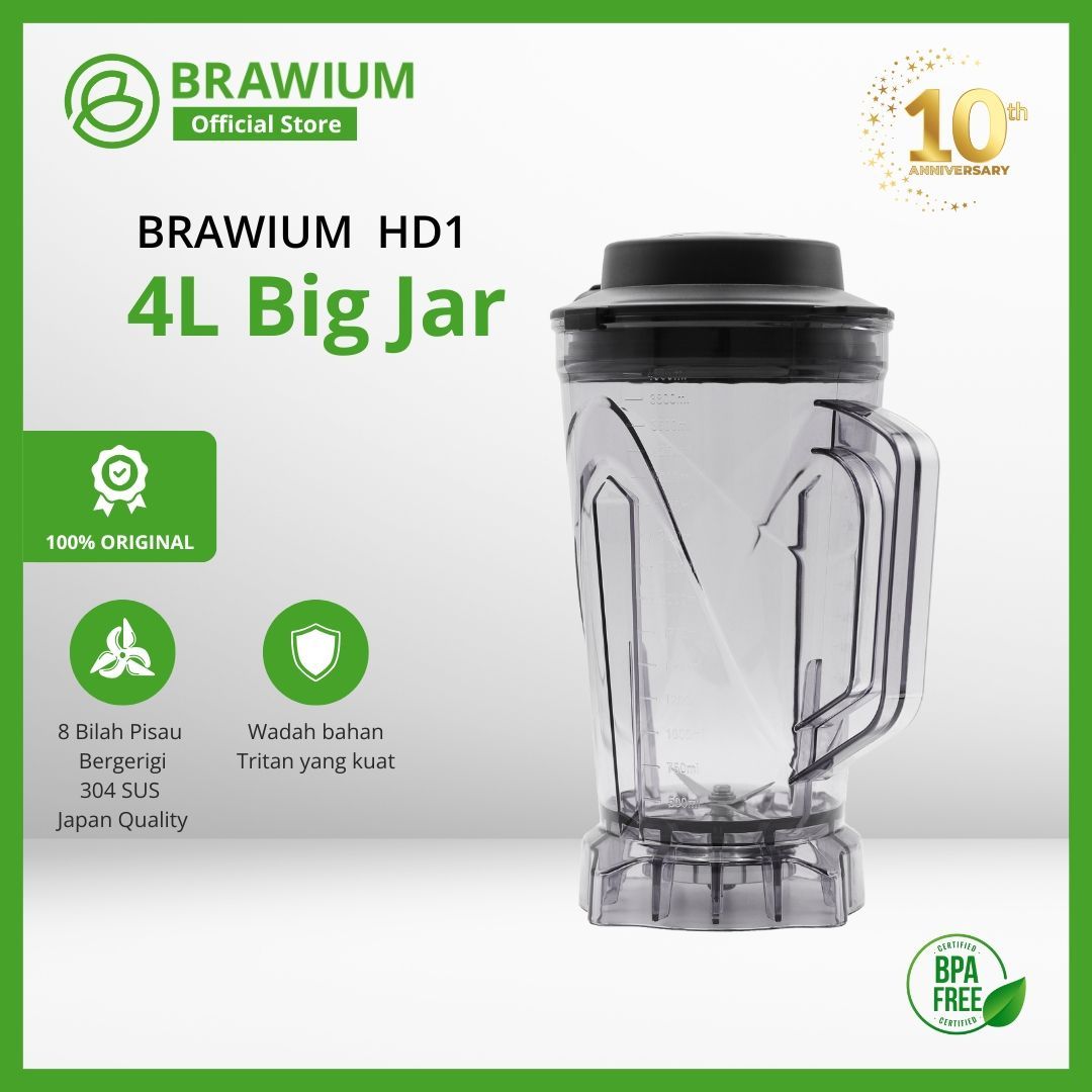 Blender Ninja Hitam dengan buah di dalamnya, untuk memblender.