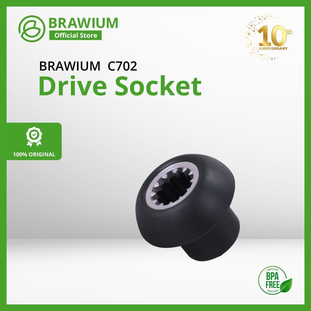 Blender Ninja Hitam dengan buah di dalamnya, untuk memblender.