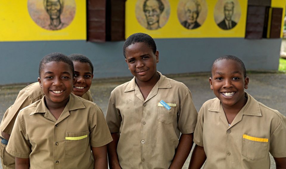 Jamaica Children Smiles