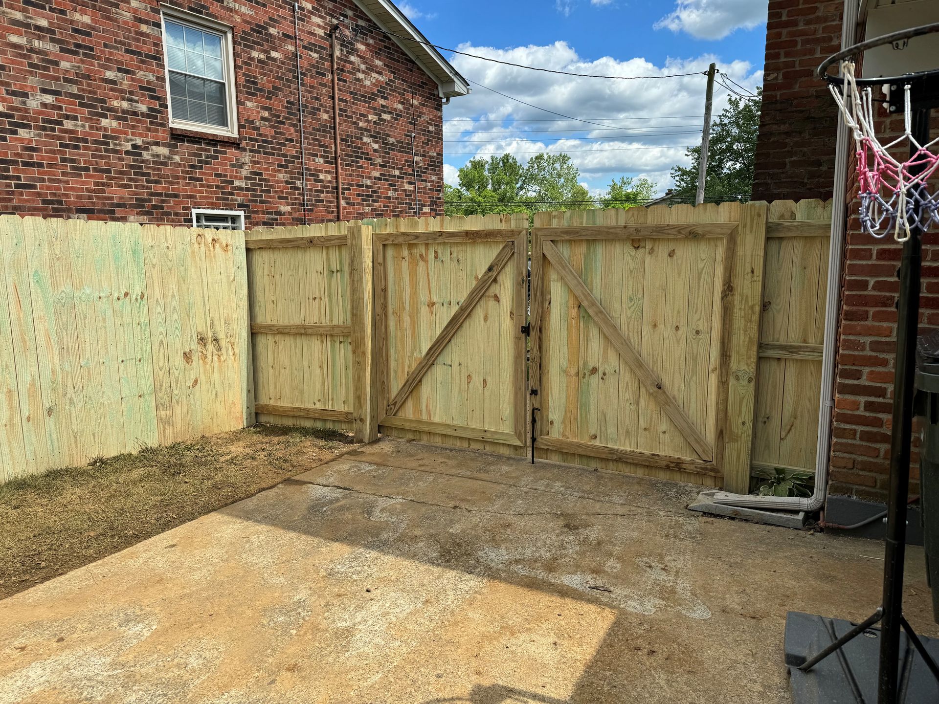 Wooden Gate Fence — Louisville, KY — Shatkoff Fencing