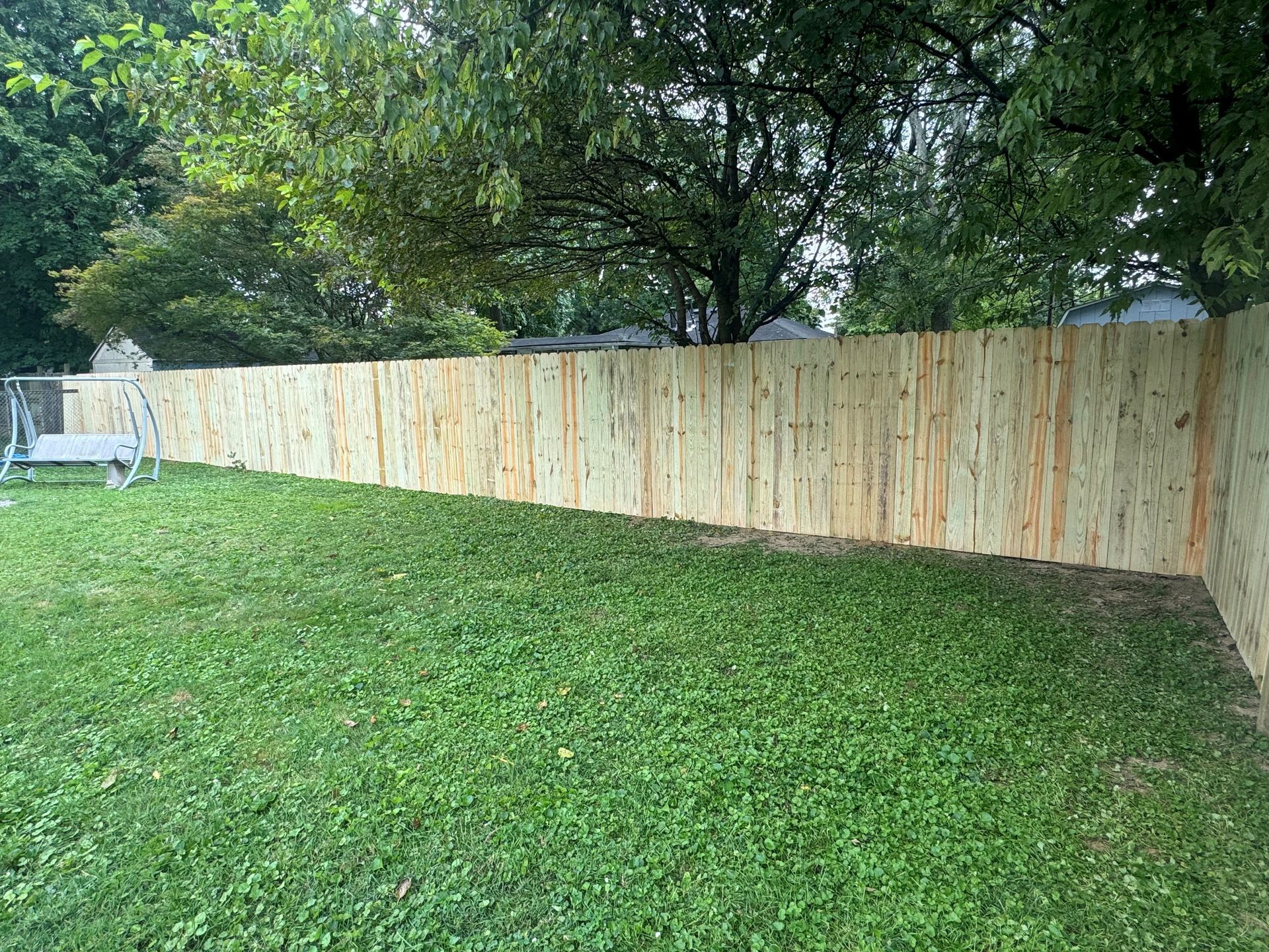 Large Backyard — Louisville, KY — Shatkoff Fencing