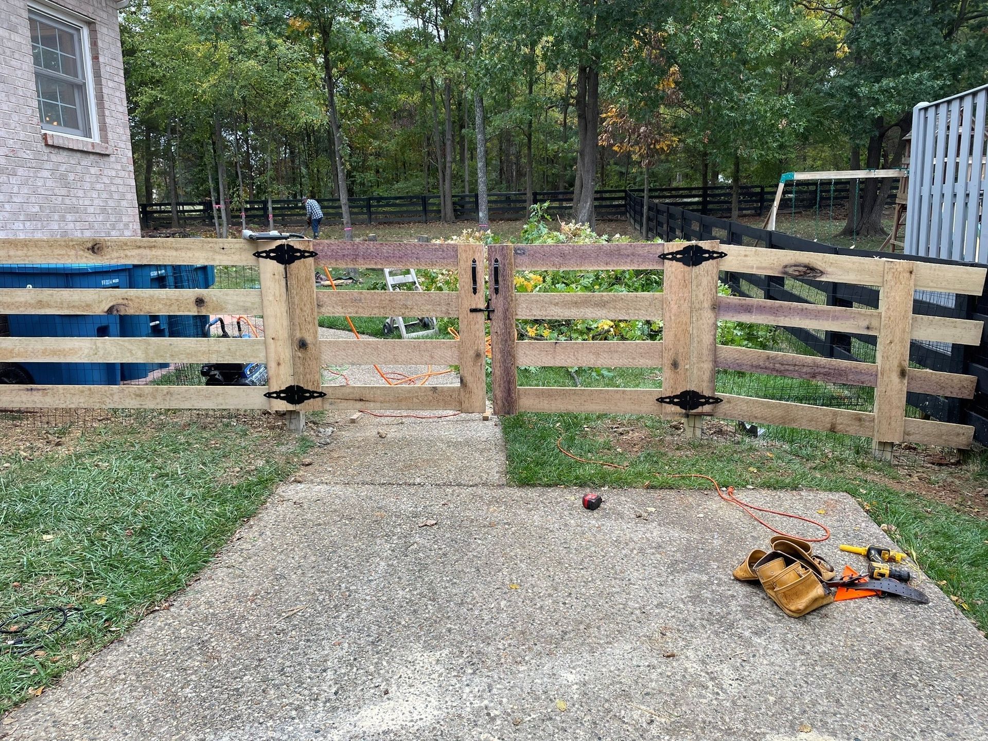 Wooden Fence Installation — Louisville, KY — Shatkoff Fencing