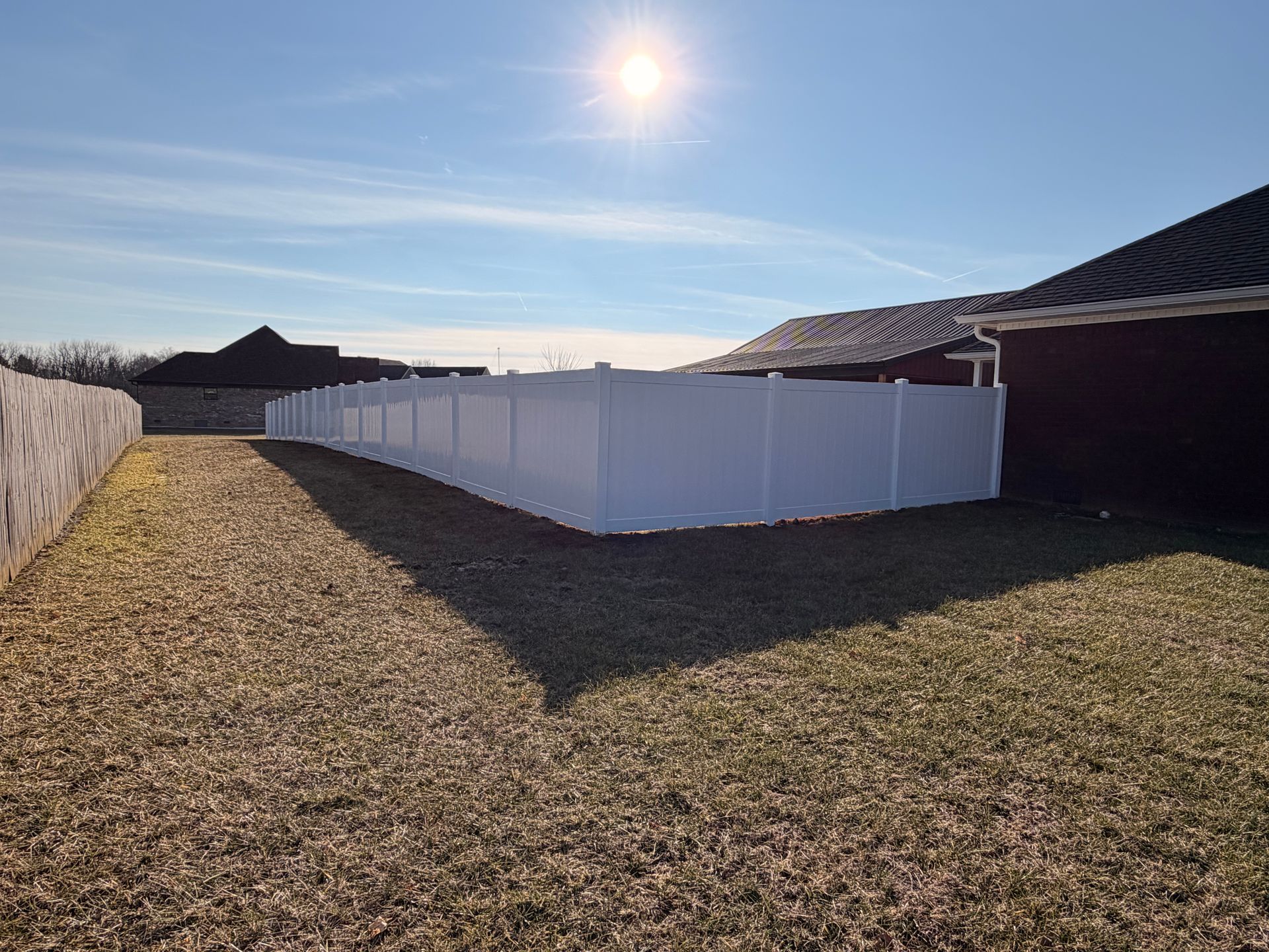 Wooden Deck Fence — Louisville, KY — Shatkoff Fencing