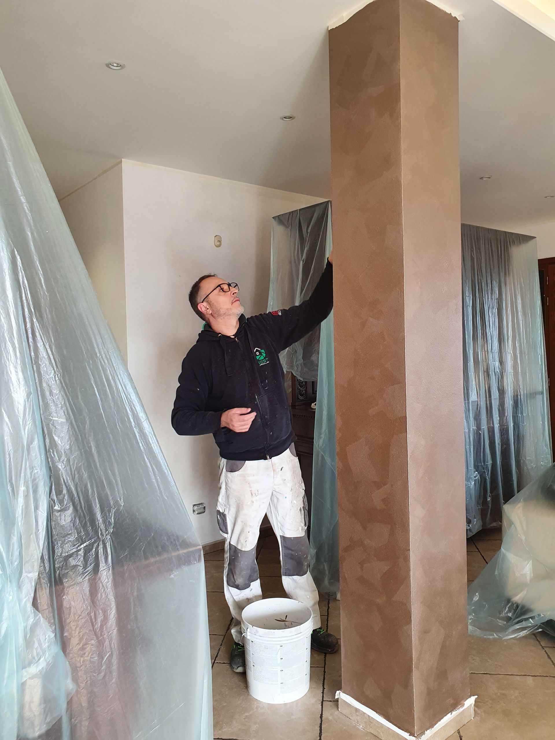 effetti decorativi pareti Boca, Novara